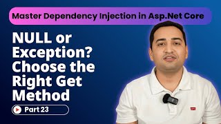 ASP.NET Core GetService vs GetRequiredService | Optional Services #23 screenshot 3