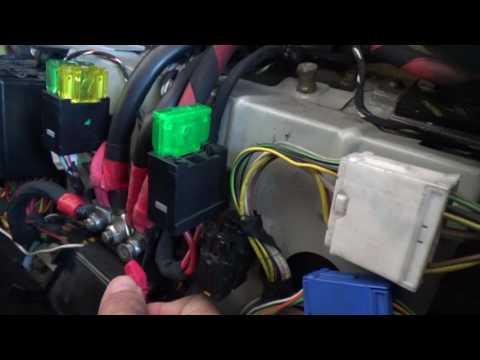 How to hardwire a battery tender to a Ferrari 360 – Vlog 57