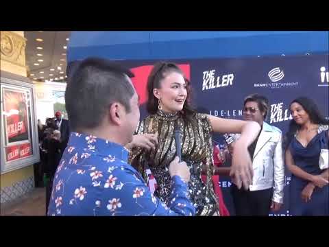Rachel Pizzolato Red Carpet Interview for American Premiere of The Killer