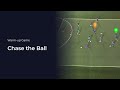 Warmup game chase the ball  soccer coaching drill