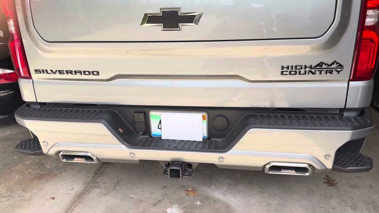 2025 Silverado High Country 6.2L Active Exhaust Sport Mode Cold Start