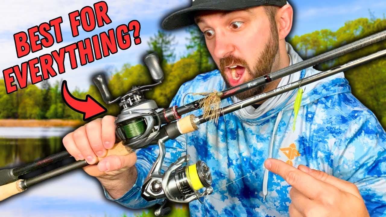 The Best Fishing Rod And Reel For Every Type Of Lure! 