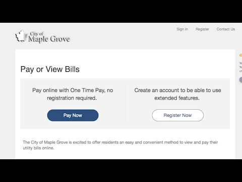 Utility Bill Pay