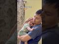 Baby Burping Hua Easy! 😃❤️#shorts #ytshorts #baby #papa #cute #lovely #moments #parenting #viral
