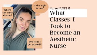 What Classes I Took in My Journey to Becoming an Aesthetic Nurse