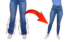 How to self-taper your jeans easily - even a beginner can handle it