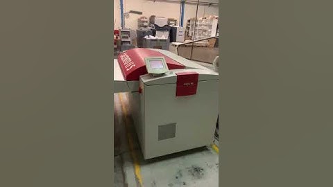 Agfa Acento IIS 2006 CTP machine