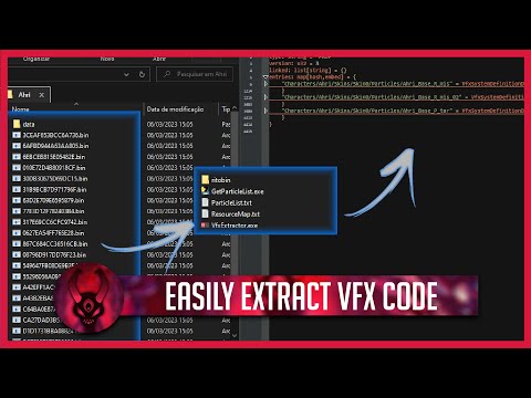 How to easily extract vfx code uwu
