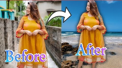 How to joint picture editing background in Photoshop cc bp part 96 | Tutorial on how to edit artwork