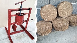 How to make briquettes at home