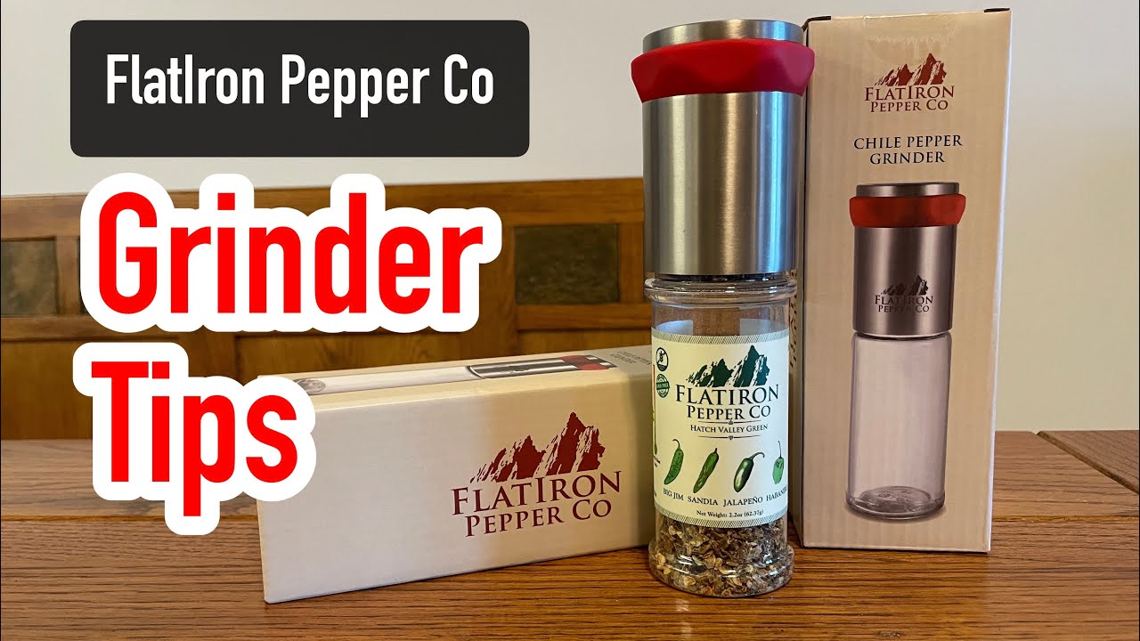 Flatiron Pepper Co Grinder Tips 