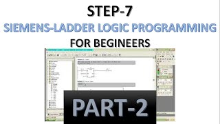 PLC and Drives part-8b (SIEMENS:STEP 7-300/400, LADDER LOGIC PROGRAMMING FOR BEGINNERS)