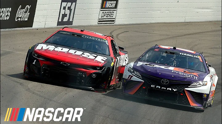 Ross Chastain Vs. Denny Hamlin Vs. Chase Elliott  at WWT Raceway | Full Highlights