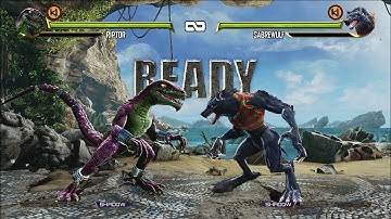 Riptor vs Sabrewulf – Killer Instinct Ultimate Battle!