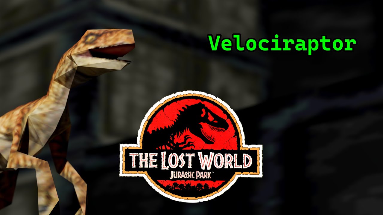 1997 Hasbro Jurassic Park The Lost World Velociraptor JP.18