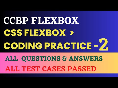 CSS Flexbox | Coding Practice 2 | FLEXBOX | NxtWave | CCBP 4.0