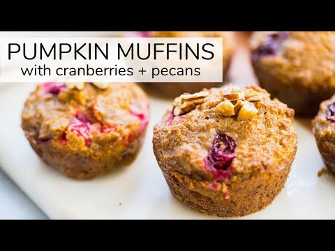 PUMPKIN MUFFINS | healthy paleo muffin recipe