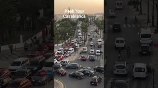 Some traffic in Casablanca #morocco #traffic #congestion #peakhour #Casablanca #car #cars