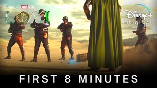 Marvel Studios' LOKI | Episode 1 - FIRST 8 MINUTES | Disney+