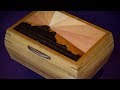 Hannah's box part 1: Making a curved sided jewellery box with a marquetry lid