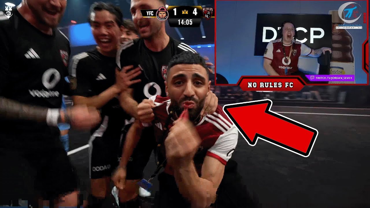 Jordan & Semih Vs Youneszarou & Lets Hugo Fußball Match (Kings League FULL STREAM)