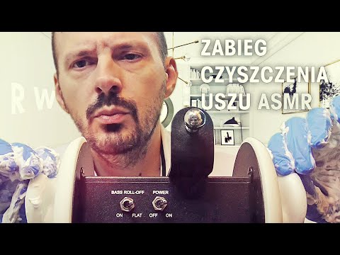 Zabieg czyszczenia uszu w gabinecie ASMR