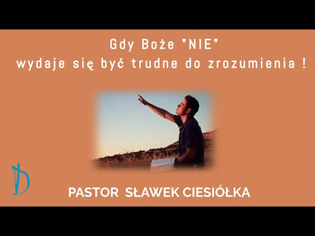 Nabożeństwo niedzielne   28.04.2024 -  pastor Sławek Ciesiółka