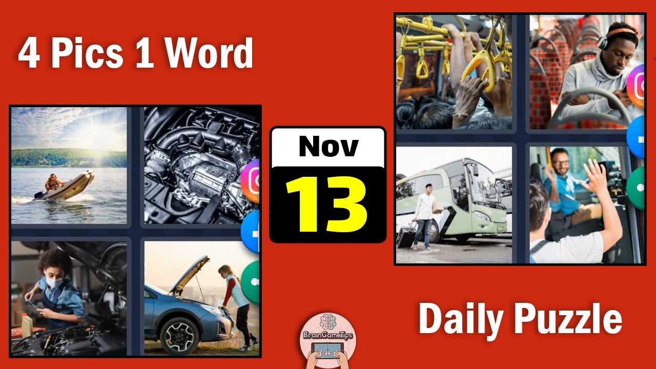 4 Pics 1 Word - Daily Puzzle November 13 2021 Answer