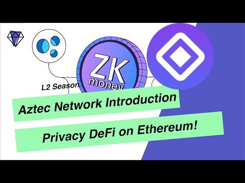 AZTEC NETWORK: Privacy layer for Ethereum - zk.money introduction