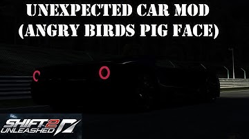 Lets Play SHIFT 2 UNLEASHED - Part 25 - Unexpected car mod (Angry birds pig face)- 09-08-2015