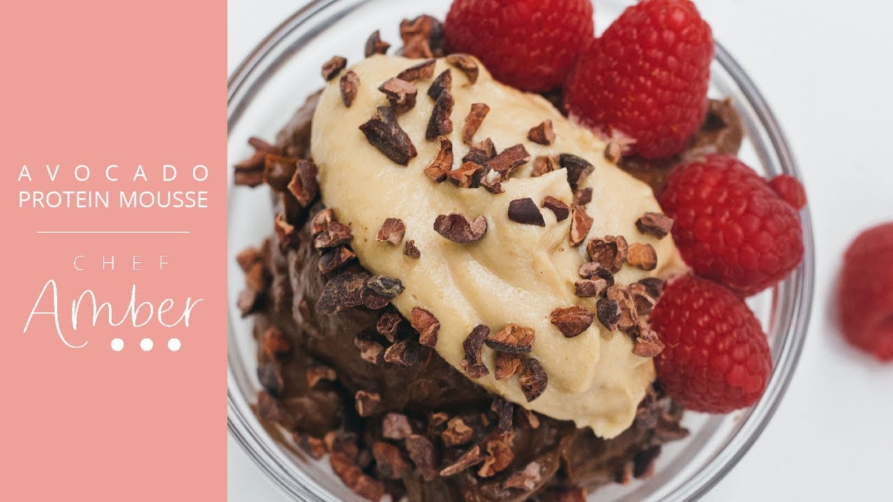 Avocado Protein Mousse (Guilt-Free Dessert!) :: Chef Amber