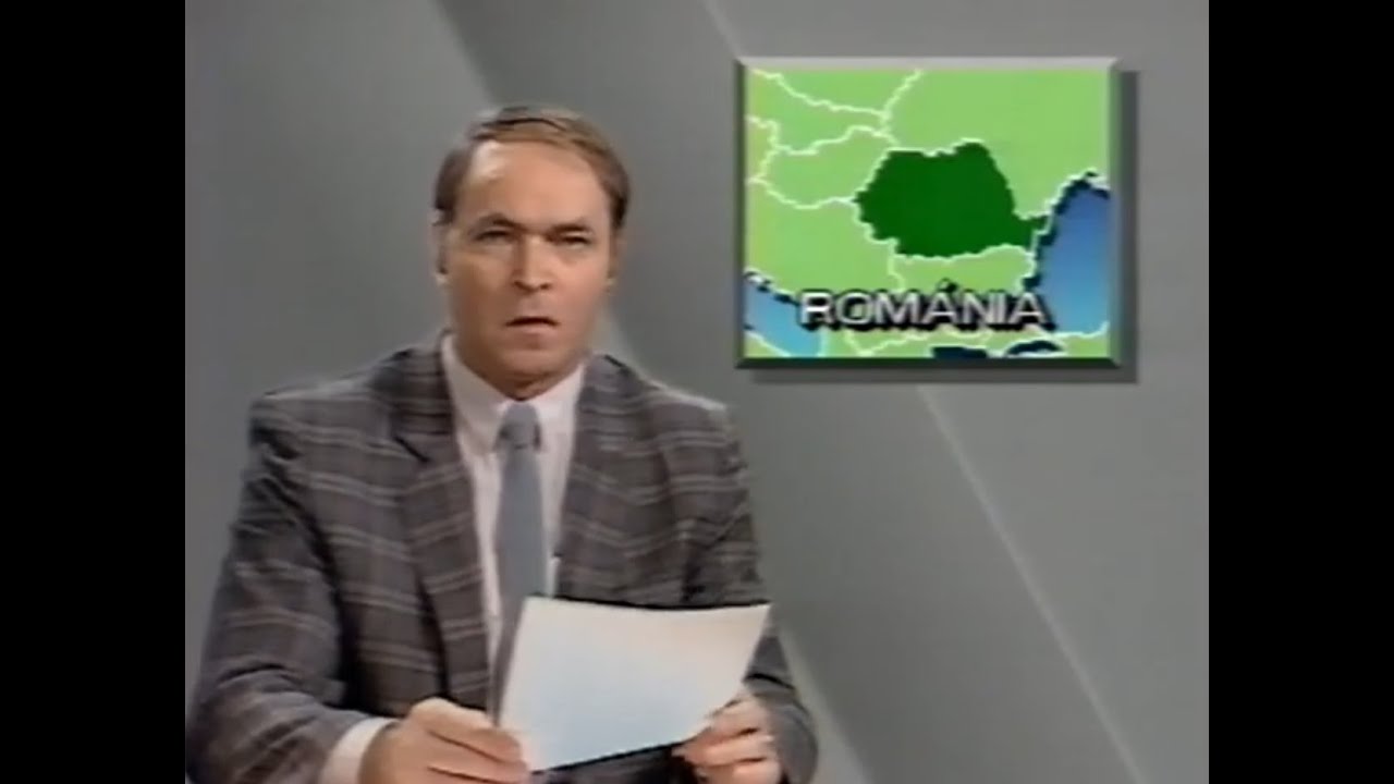 [VHS-Rip] TV Híradó (válogatás, román forradalom) 1989.12.21