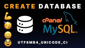 How to Create a Database in cPanel with Emoji Support (utf8mb4_unicode_ci)