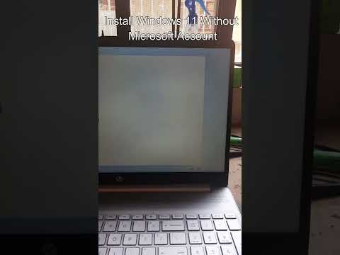 Install Windows 11 Without Microsoft Account #shorts #windows11 #computer