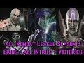 MK11 - All Kombat League Season 5 Skins - Intro's &amp; Victories Showcase!
