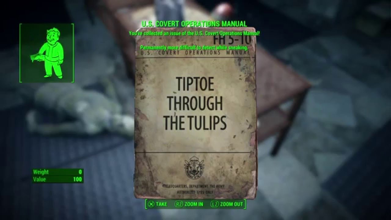 Fallout 4 - U.S. Covert Operations Manual, USAF Satellite Station Olivia