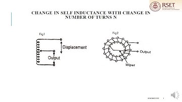 INDUCTIVE AND CAPACITIVE TRANSDUCERS