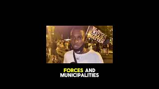 Defunding the Police at a Protest with DC organizer Ty Hobson Powell