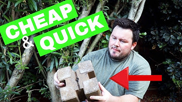 How to Build CHEAP, DIY RAISED GARDEN BEDS in UNDER 30 MINUTES!