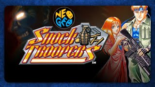 لعبة قوات الصدمة ( الجزء الأول ) || Shock Troopers 1 ( Neo-Geo Game 1997 ) screenshot 3