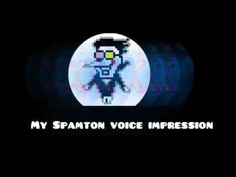 Spamton voice impression