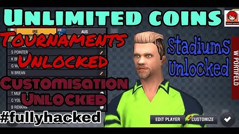 how to hack wcc2 version 2.8.2.1 || how to unlock player customisation, tournaments and stadiums ||