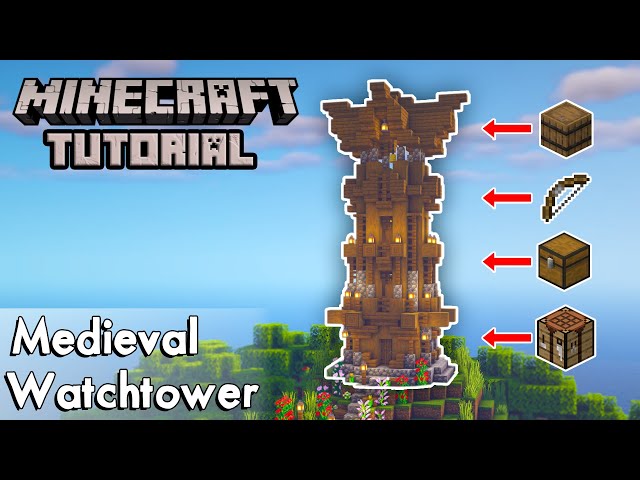 Minecraft guard tower tutorial. Tutorials on  search