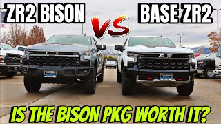 2024 Chevy Silverado ZR2 Base VS ZR2 Bison: The Bison Gives You More For Less…