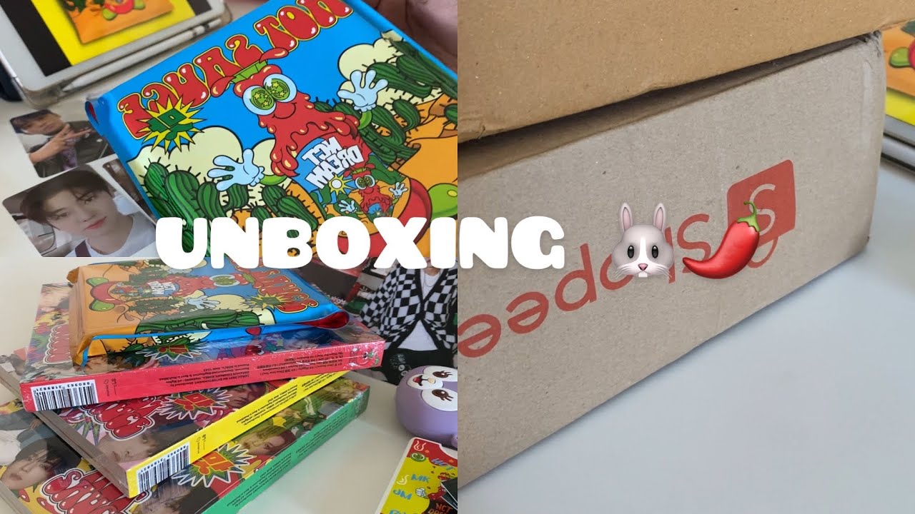 Unboxing🌶💥 | แกะพัสดุNCT Dream HOT SAUCE ALBUM photobook and jewel case ver. (แกะอัลบั้มน้องดรีม)