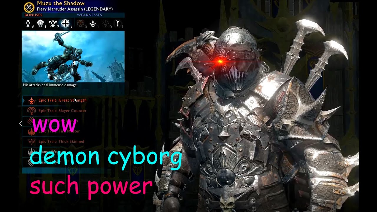 shadow of war mod New Update The Silver Orc - Modified With CE【Shadow of War】