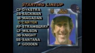 September 1986 - Mets vs Cubs - Mets Clinch NL East