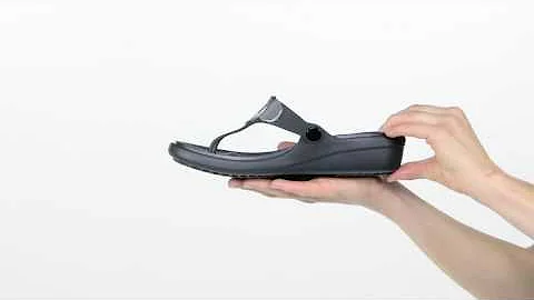 Crocs Women's Sanrah Embellished Flip Wedge Sandal