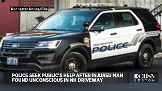 Police Seek Public's Help After Injured Man Found Unconscious In Rochester, NH Driveway