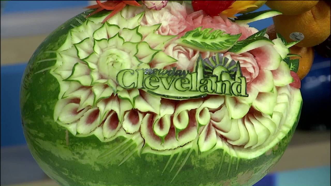 Fruit and Vegetable Carving Centerpiece YouTube